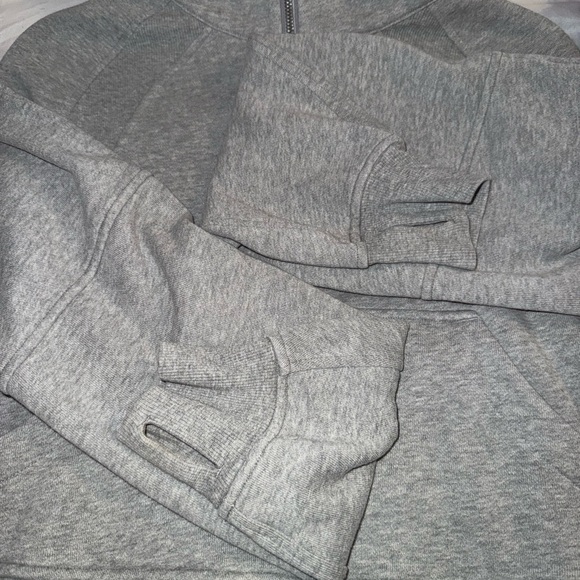 Lululemon scuba Women's Gray Hoodie sweatshirt EUC - Picture 7 of 8